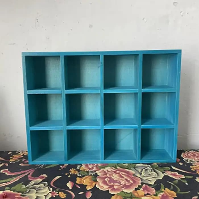 Étagère murale en bois de style Cubby pour la maison