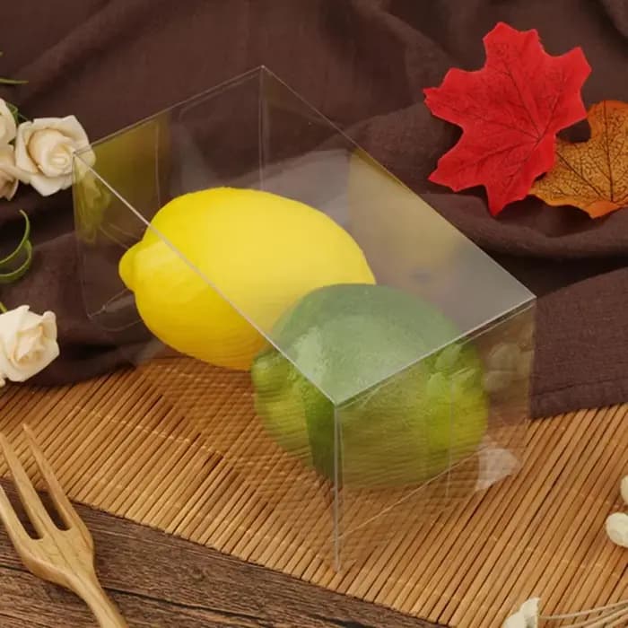 Boîte pliante en PVC Transparent 30x40x82mm, 50 pièces, support de rangement de cosmétiques Transpar