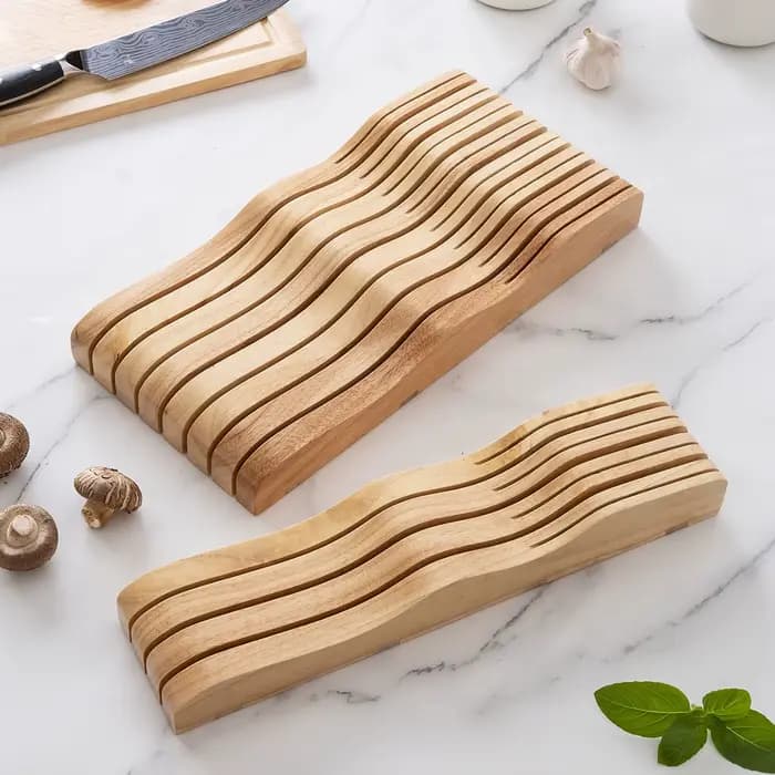 1PC-support de rangement de couteaux