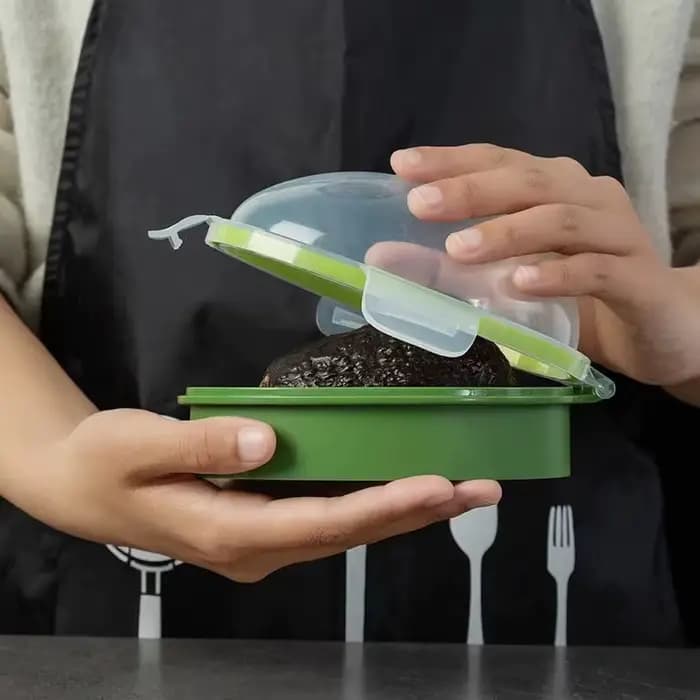 Boîte de rangement de cuisine Portable avec couvercle Transparent