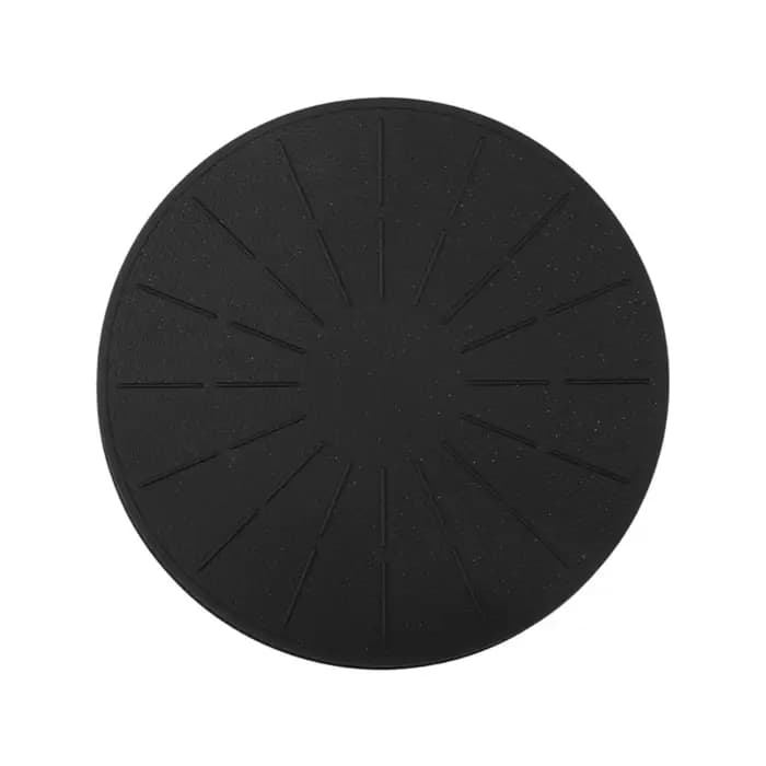 Tapis de protection rond pour plaque à induction en silicone et fibre de verre