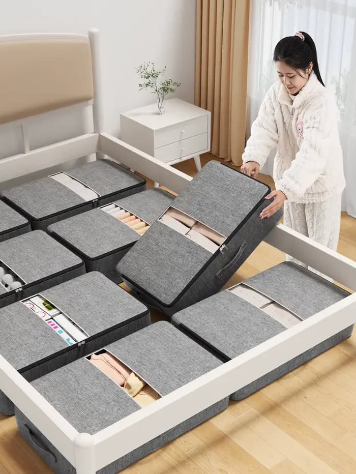 Sac de rangement pour vêtements sous le lit de très grande capacité