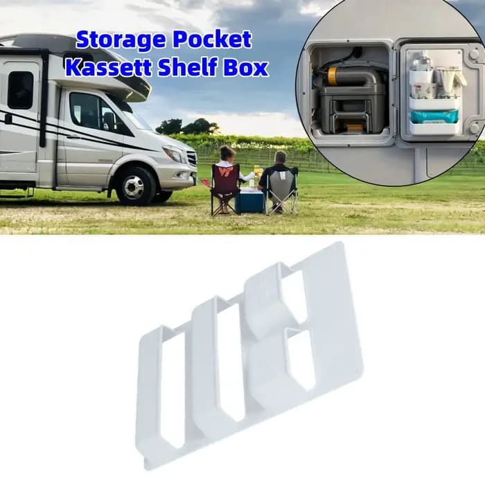 Compartiment de rangement pour toilettes de camping-car