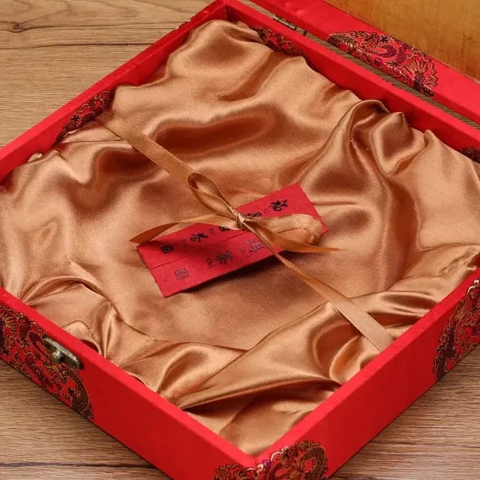 Boîte à thé Vintage en bois Pu'er