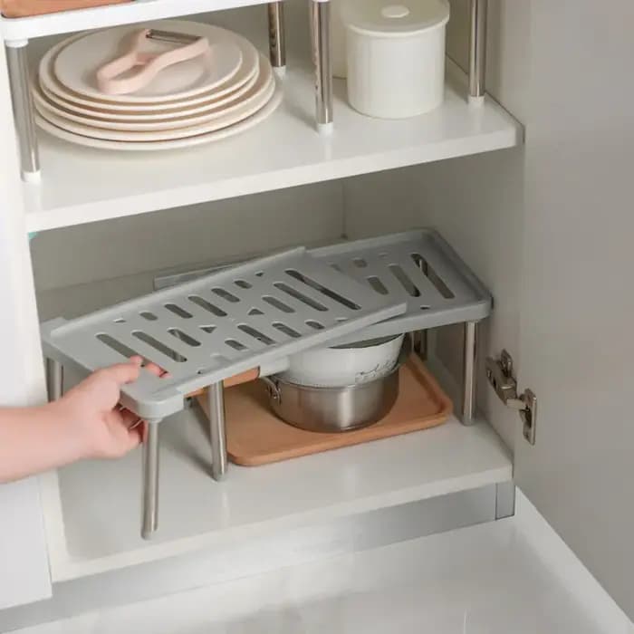 Étagère de rangement rétractable multifonctionnelle pour cuisine