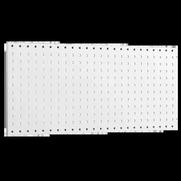 1 panneau perforé métallique pour mur de garage, outils de garage, établi, organisateur d'outils