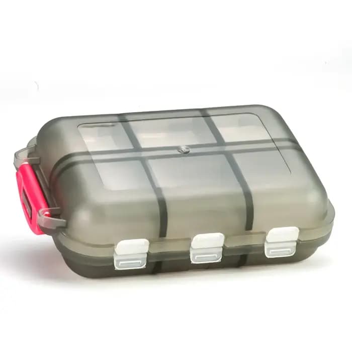Boîte à pilules médicale hebdomadaire à 12 grilles, distributeur de pilules, organisateur de comprimés, pilulier, conteneur Portable, diviseur de médicaments, boîte à médicaments