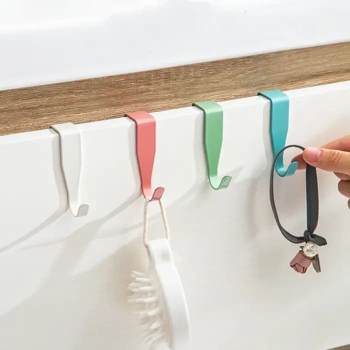 Crochet de porte d'armoire sans perçage