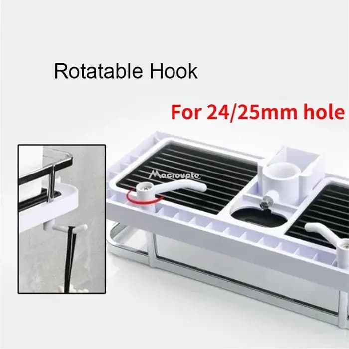 Support de rangement pour salle de bain et douche