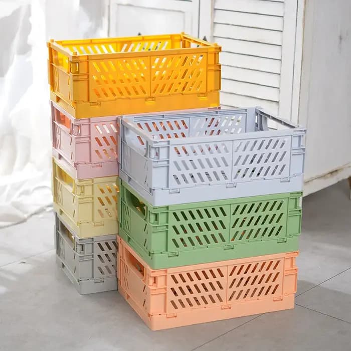 Caisse pliable en plastique
