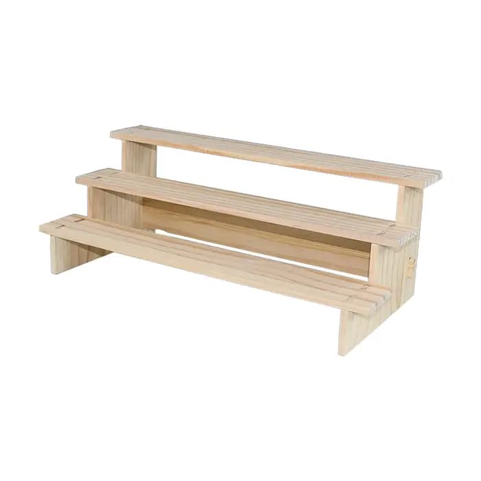 Présentoir Riser en Bois Rectangulaire