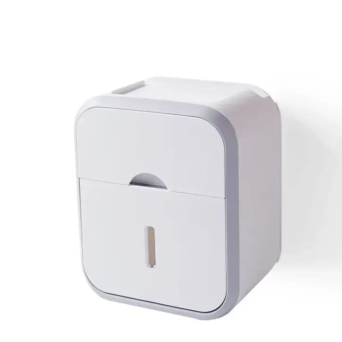 Boîte de rangement pour papier toilette imperméable