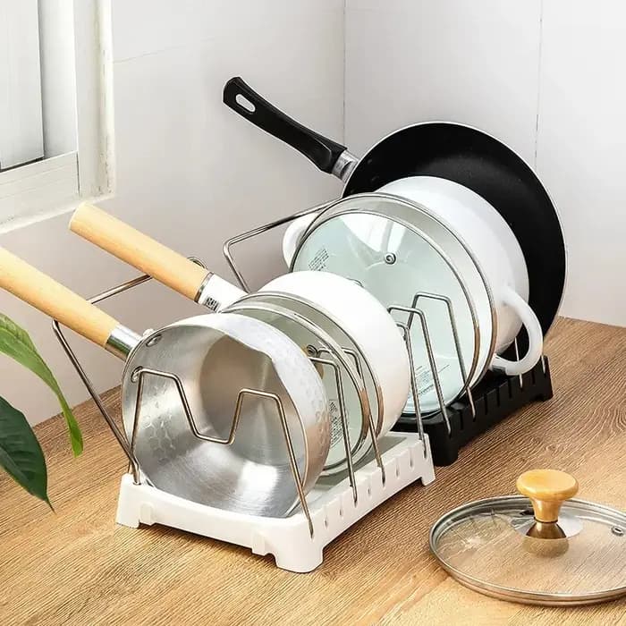 Organiseurs de placard de cuisine pour casseroles et poêles