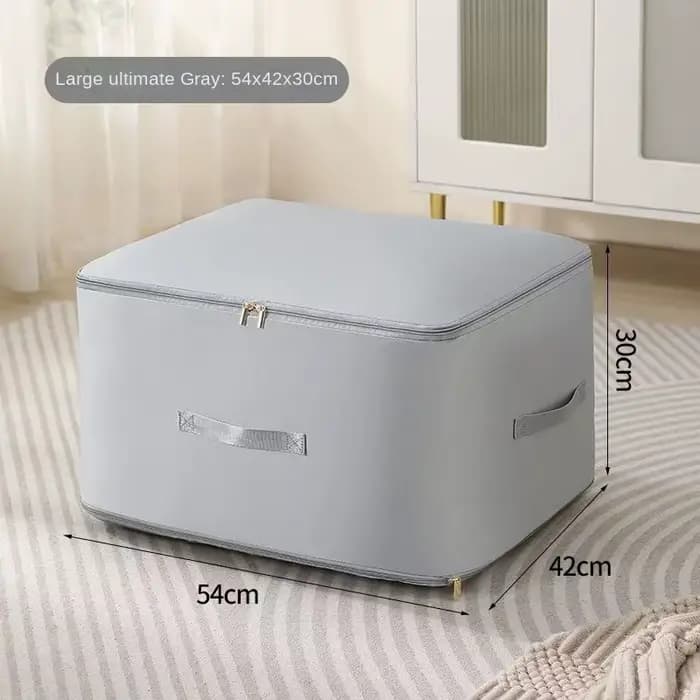 Sac de rangement auto-compressible pour couette