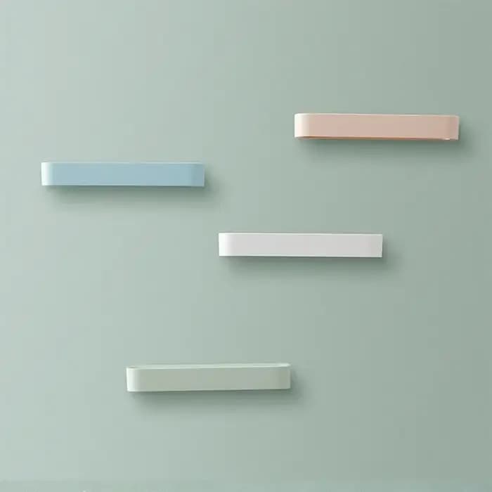 Étagère murale pour pantoufles de salle de bain