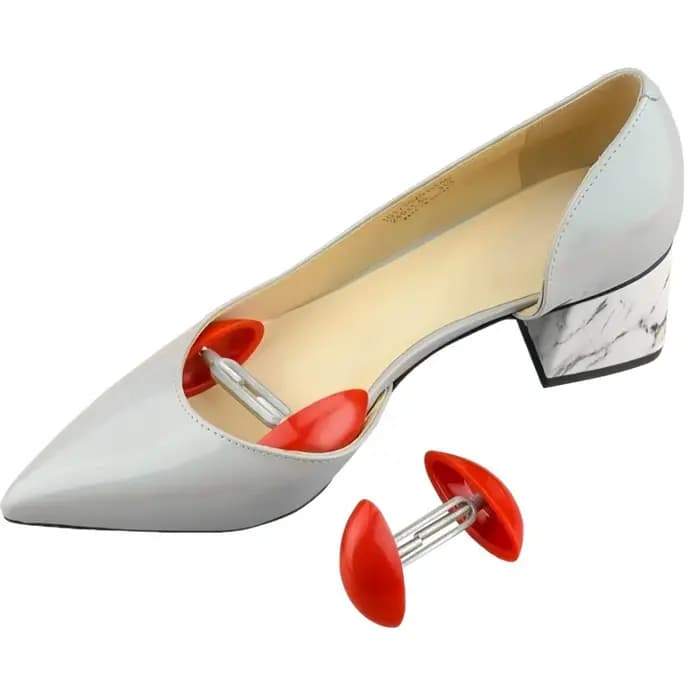 1 paire de Support de chaussure unisexe, extenseur de chaussure en plastique réglable pour Support Anti-rides, Support haut et large pour éviter l'effondrement des chaussures