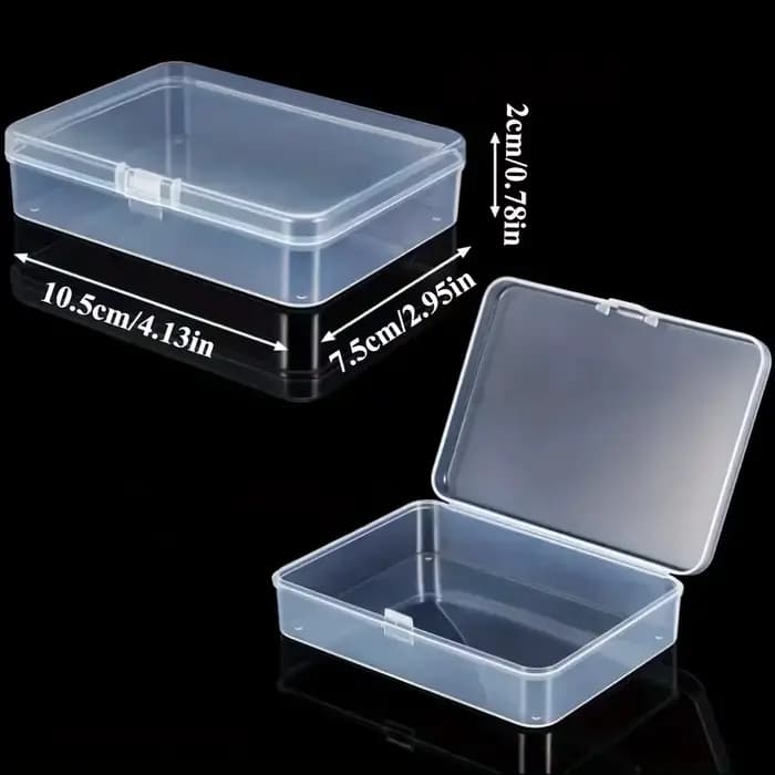 Boîtes de rangement en plastique avec couvercles sécurisés - Mini organisateurs pour perles