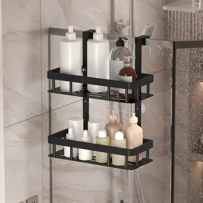 Support de rangement mural pour salle de bain