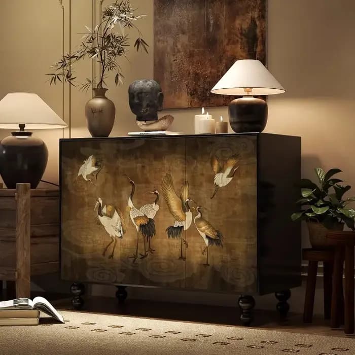 Meuble de rangement vintage pour salon