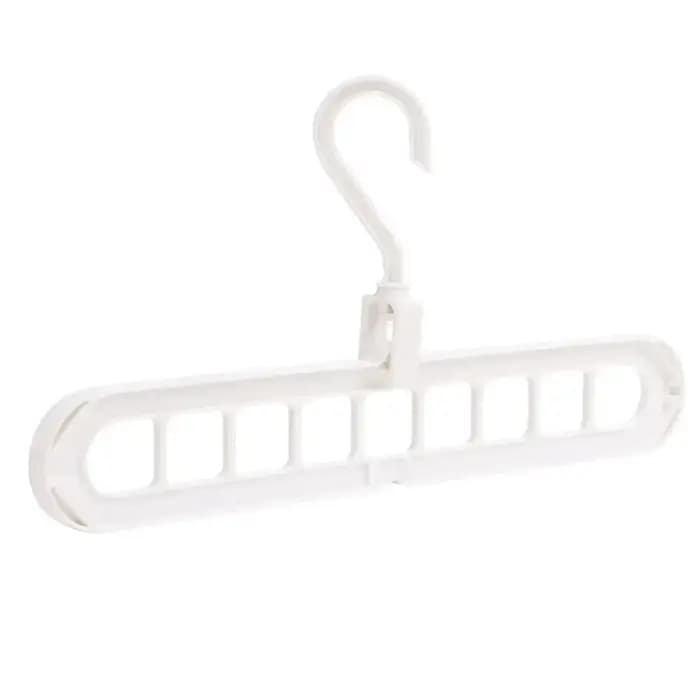 Support de rangement de garde-robe à 9 trous