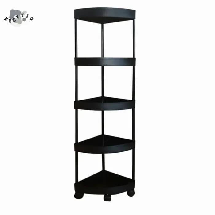 Étagère de rangement d'angle multi-niveaux grande capacité