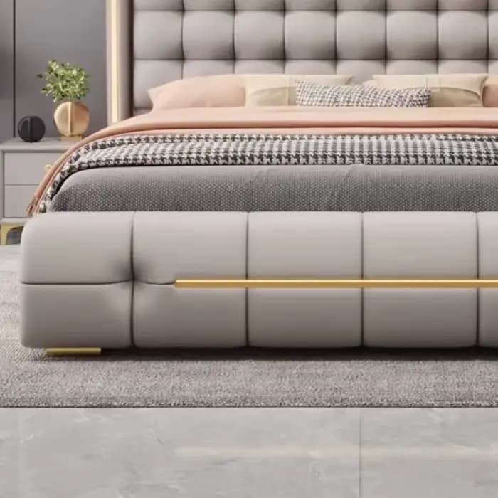 Tête de lit de luxe 180x200cm sans matelas