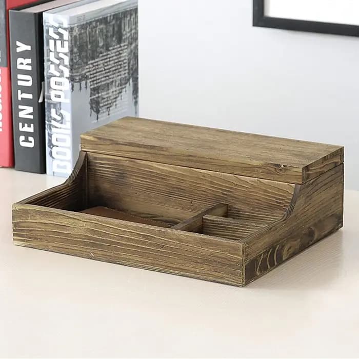 Armoire à chaussures rustique à 3 tiroirs rabattables de Style nordique
