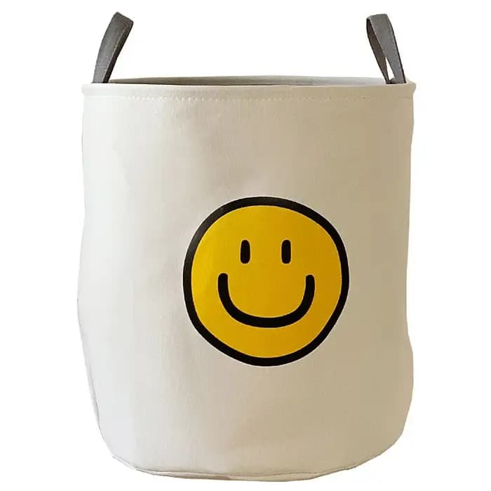 Seau de rangement en tissu épais, dortoir d'étudiants, balcon domestique, vêtements sales, panier de rangement de jouets pour enfants