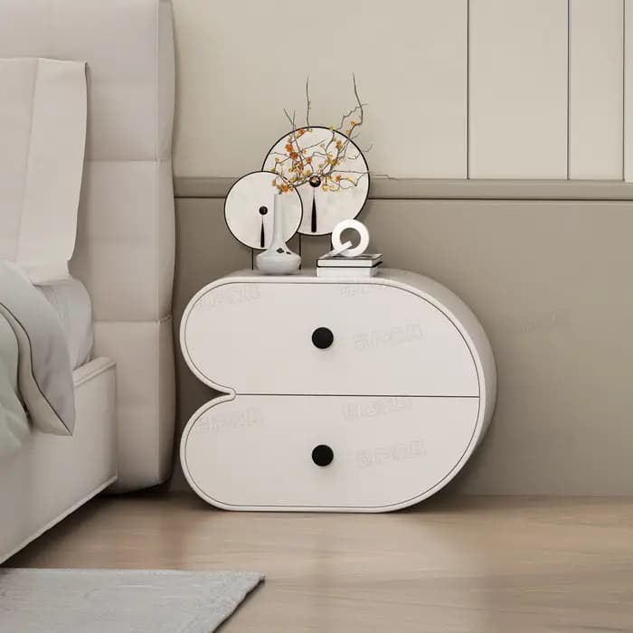 Tables De chevet minimalistes nordiques De luxe moderne Chic avec tiroirs