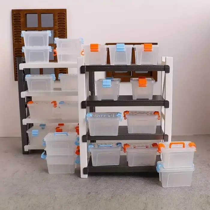 Boîtes de rangement de style mini-valise