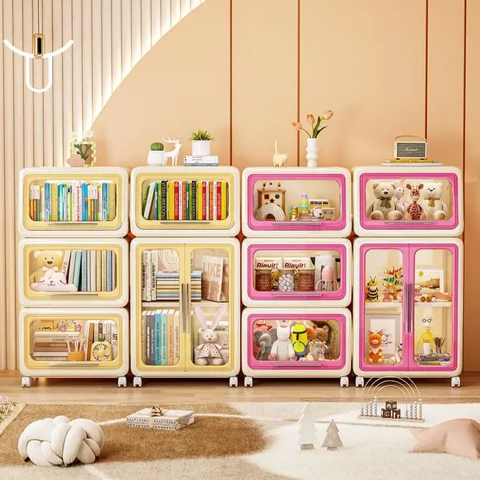 Armoire de rangement de jouets pour enfants
