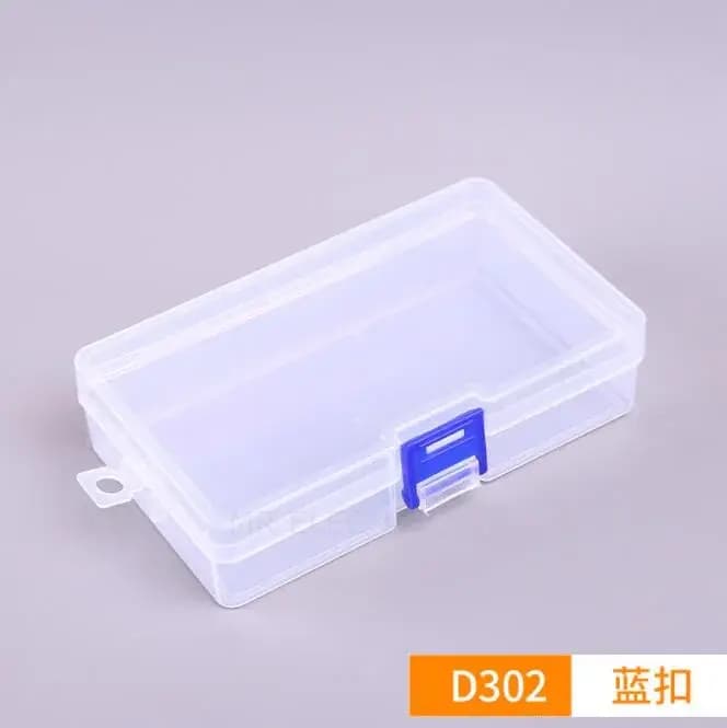 Boîte de Rangement Rectangulaire en Plastique PP avec Couvercle