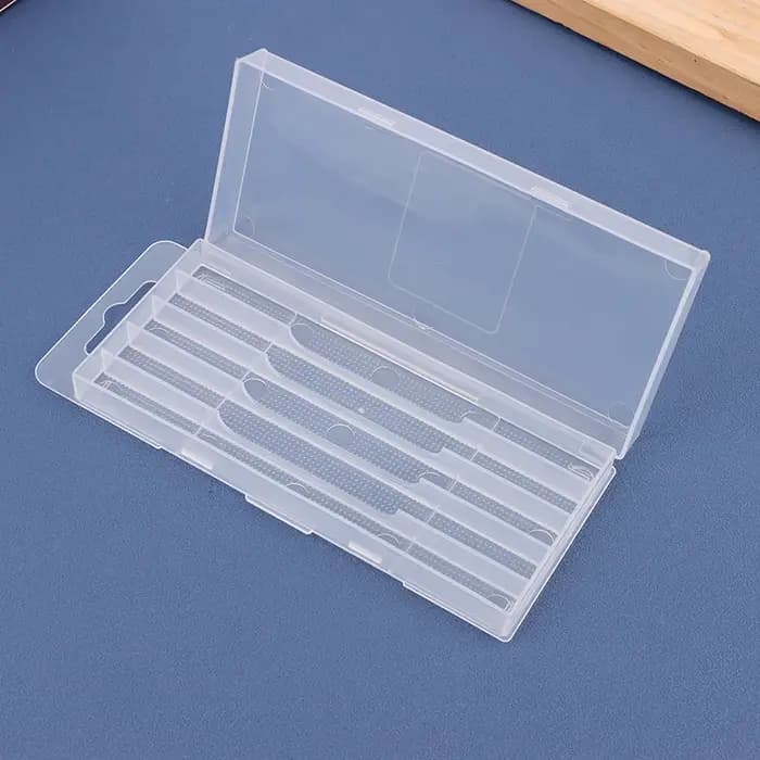 Boîte de rangement transparente pour forets hélicoïdaux en plastique et accessoires d'outils