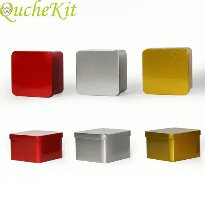 Mini boîte de rangement en métal