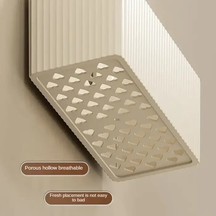 Panier de rangement mural pour gingembre et ail