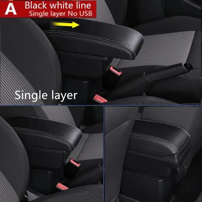 Boîte d'accoudoir pour Renault Captur Clio 2