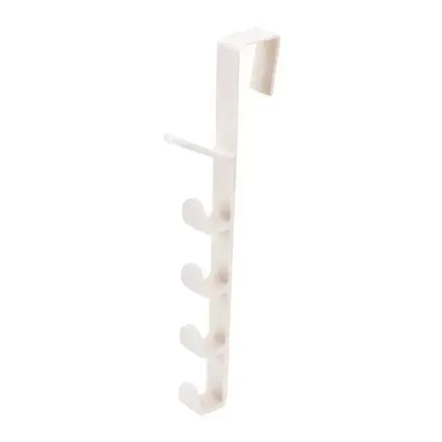 Porte-manteau et support de rangement à suspendre derrière la porte pour armoire