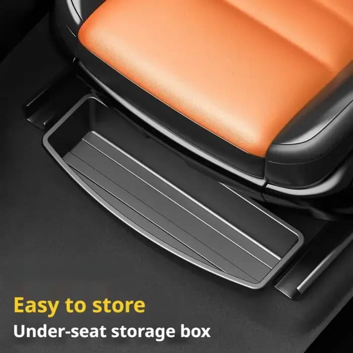 Boîte de rangement universelle sous le siège de voiture, plateau organisateur caché, accessoires intérieurs de voiture permettant de gagner de l'espace, étui amovible pour gadgets