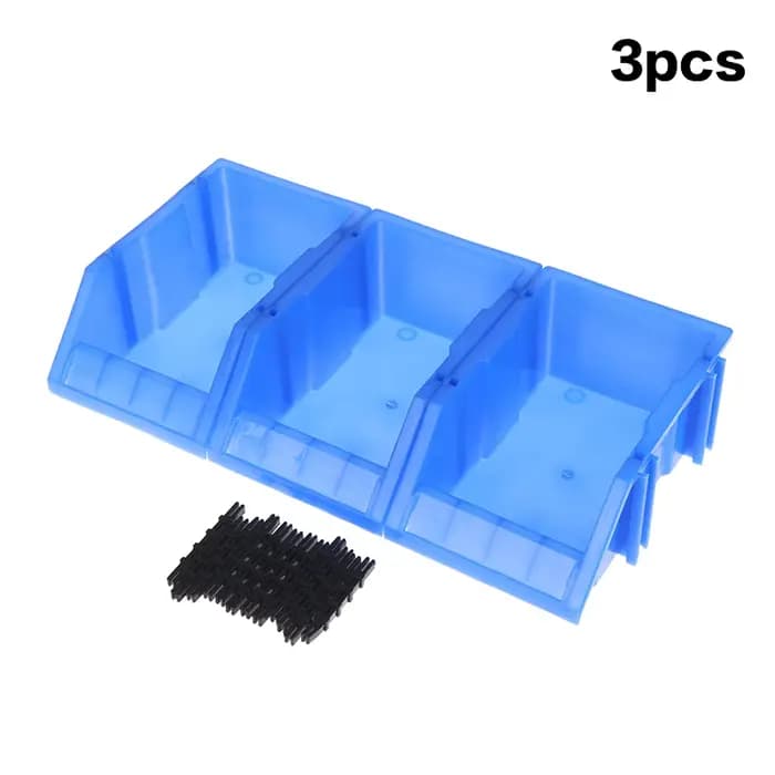 Offre Spéciale : 1/2/3 Boîtes de Rangement Empilables en Plastique