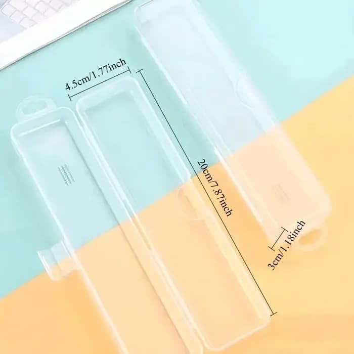 Boîte à brosse à dents transparente