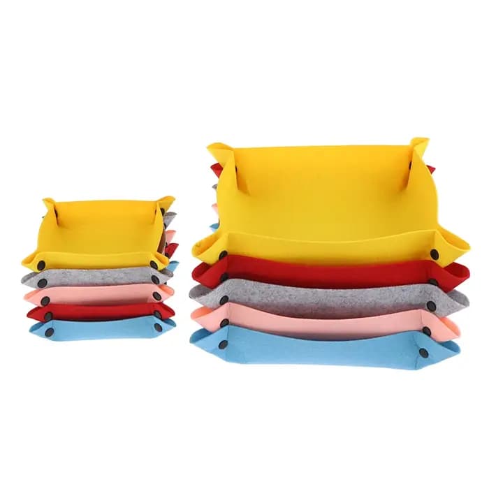 Support de rangement pratique en feutre – Organisateur de bureau pour outils