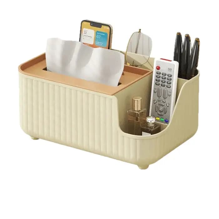 Boîte de rangement multifonctionnelle pour mouchoirs