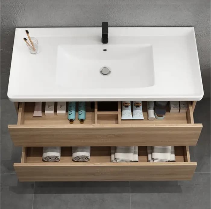 Gros meubles modernes multi-fonctionnels salle de bain vanité armoires