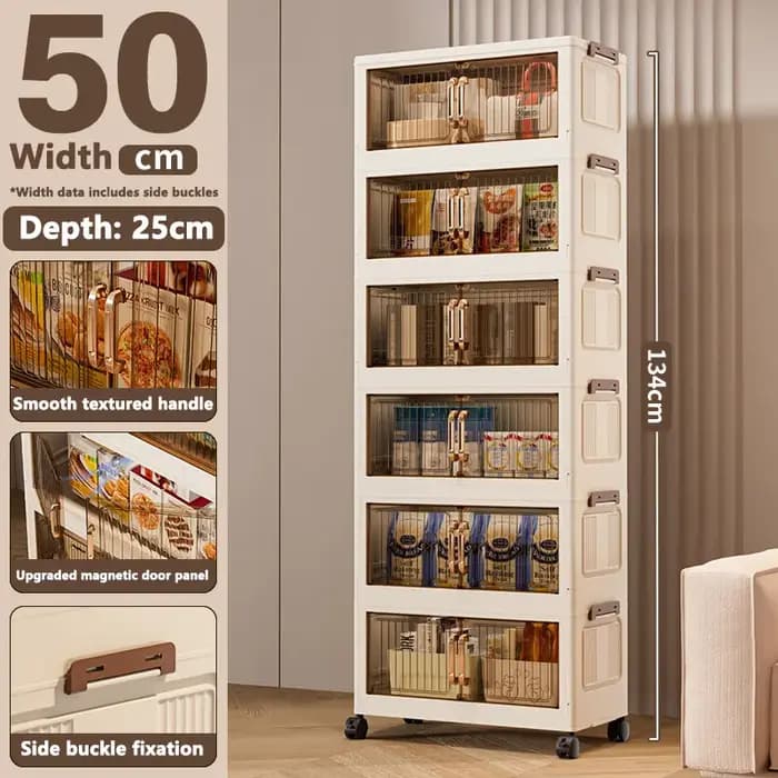 Armoire de rangement sans installation pour un usage domestique dans la cuisine