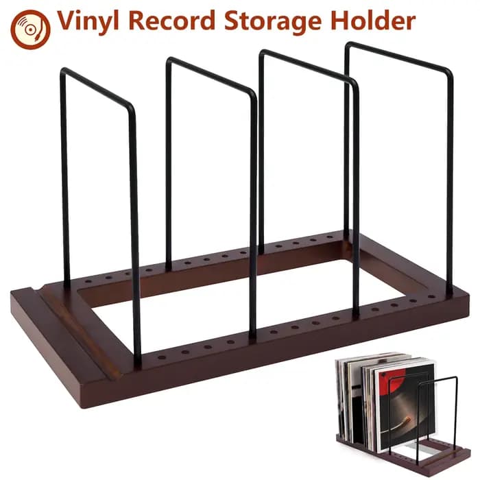 Support de rangement pour disques vinyles