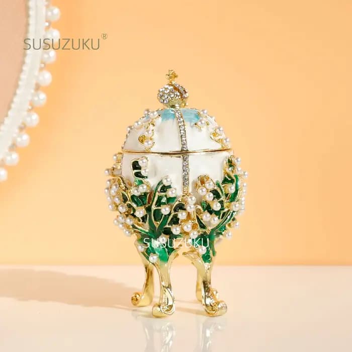Faberge Egg – boîte à bijoux classique Vintage