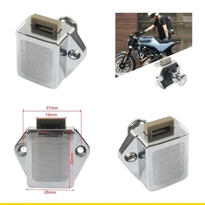 SZCH – serrure d'armoire robuste, conception à bouton-poussoir, antichoc, Double fonction, loquets d