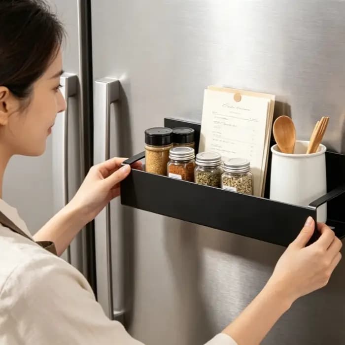 Étagère de rangement magnétique pour la maison