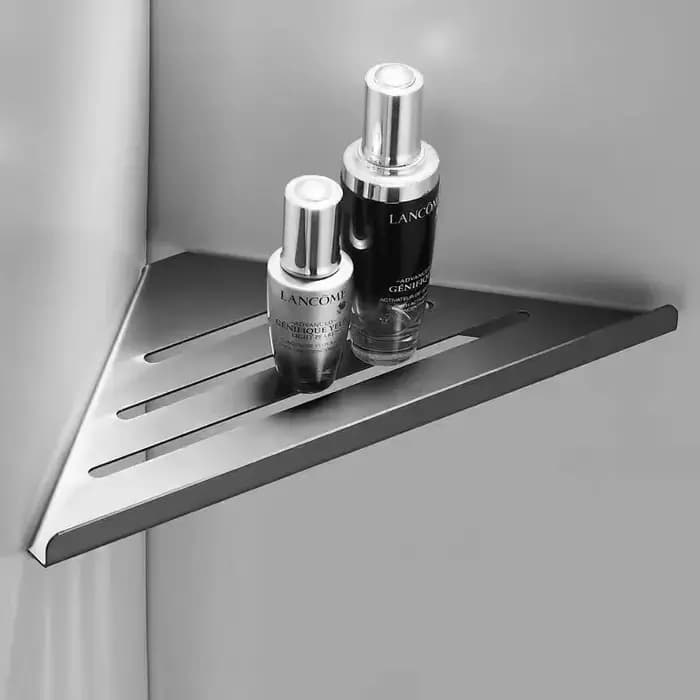 Étagère d'angle de salle de bain en acier inoxydable 304