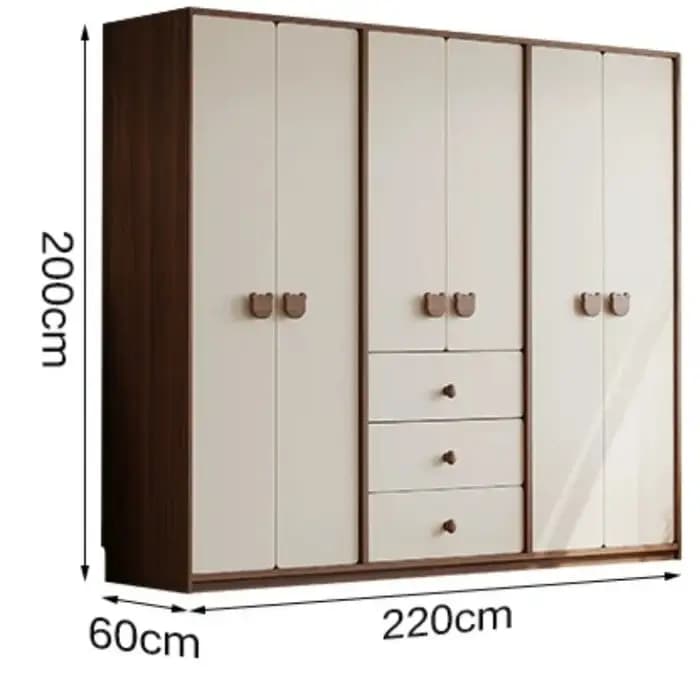 Armoire haute avec étagères